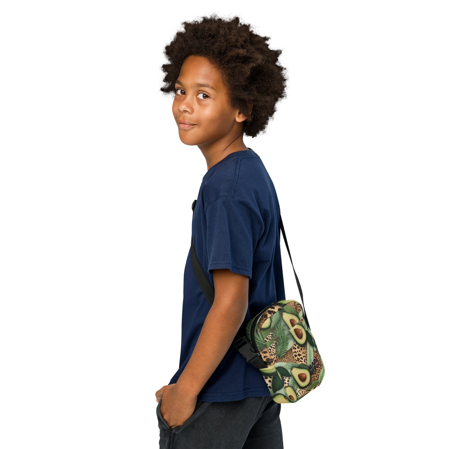 Jungle Avocado- Utility crossbody bag