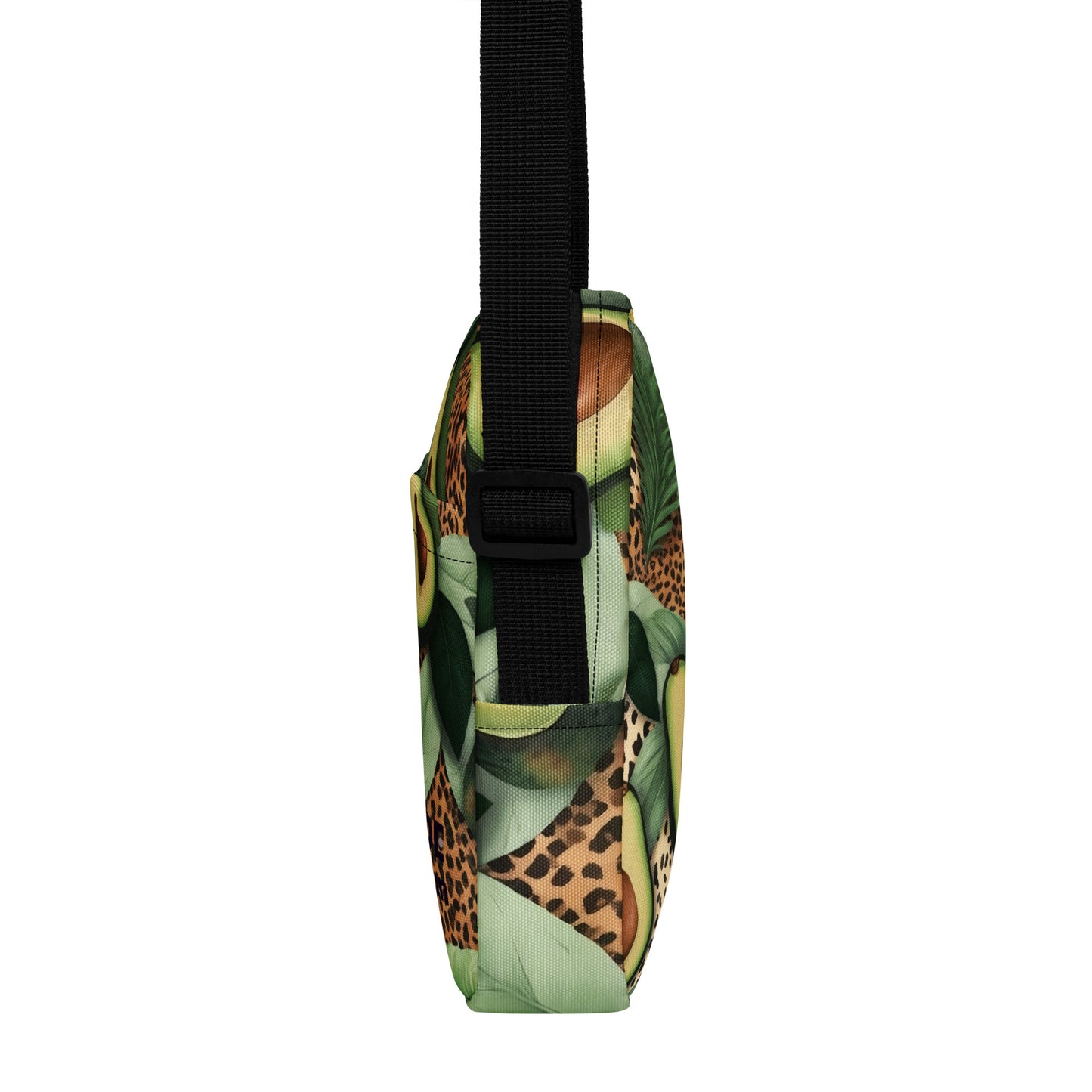 Jungle Avocado- Utility crossbody bag