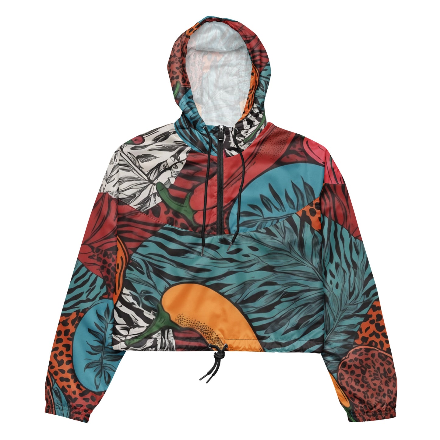 Jungle Chilli - Women’s cropped windbreaker