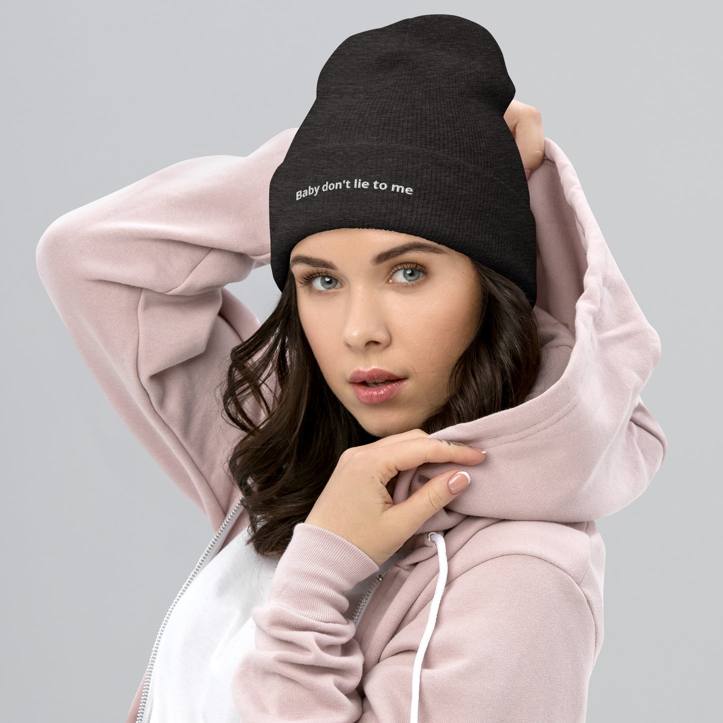 Baby don't lie to me - Cuffed Beanie