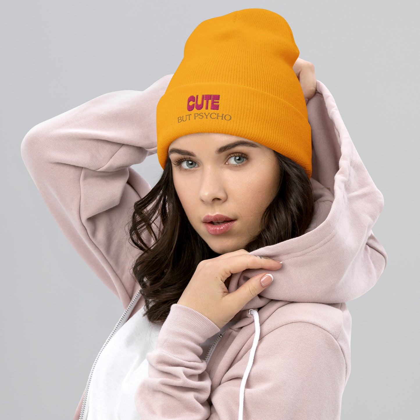 Cute But Psycho - Cuffed Beanie