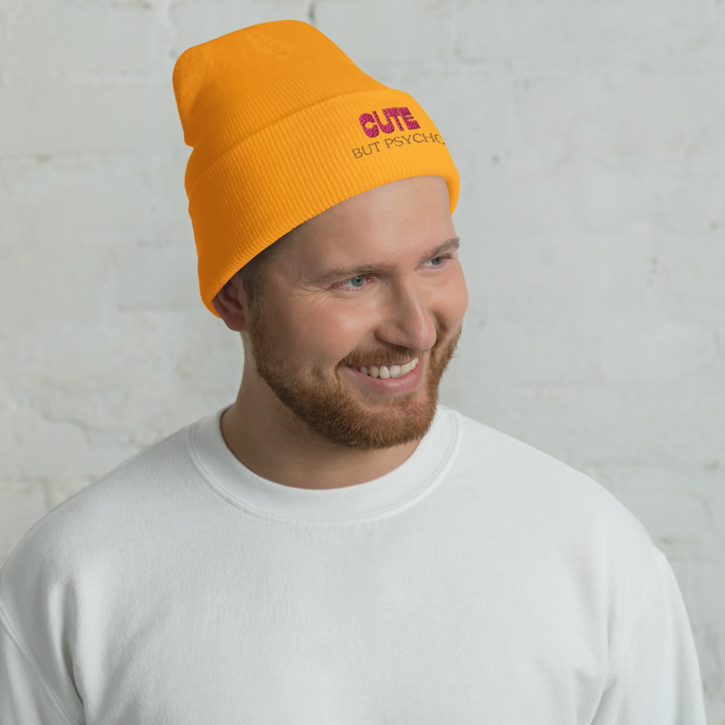 Cute But Psycho - Cuffed Beanie