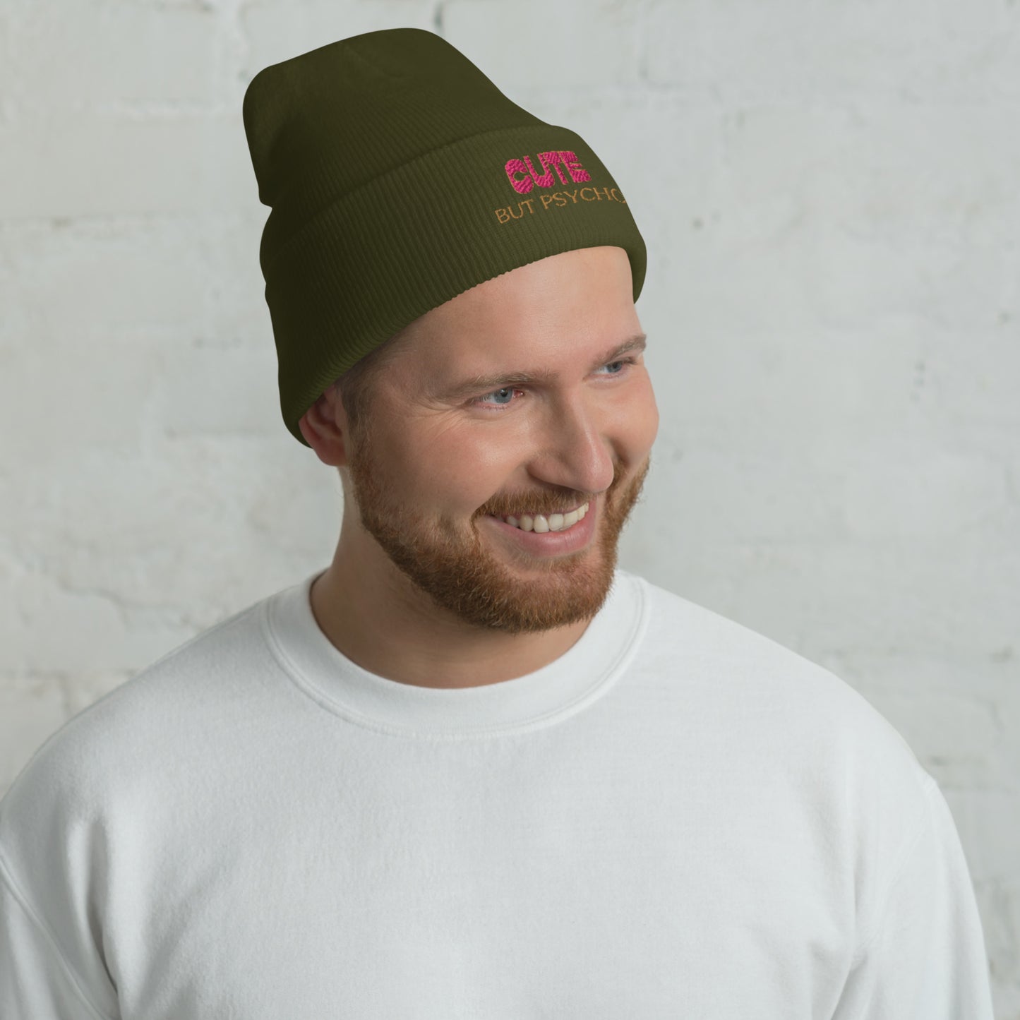 Cute But Psycho - Cuffed Beanie