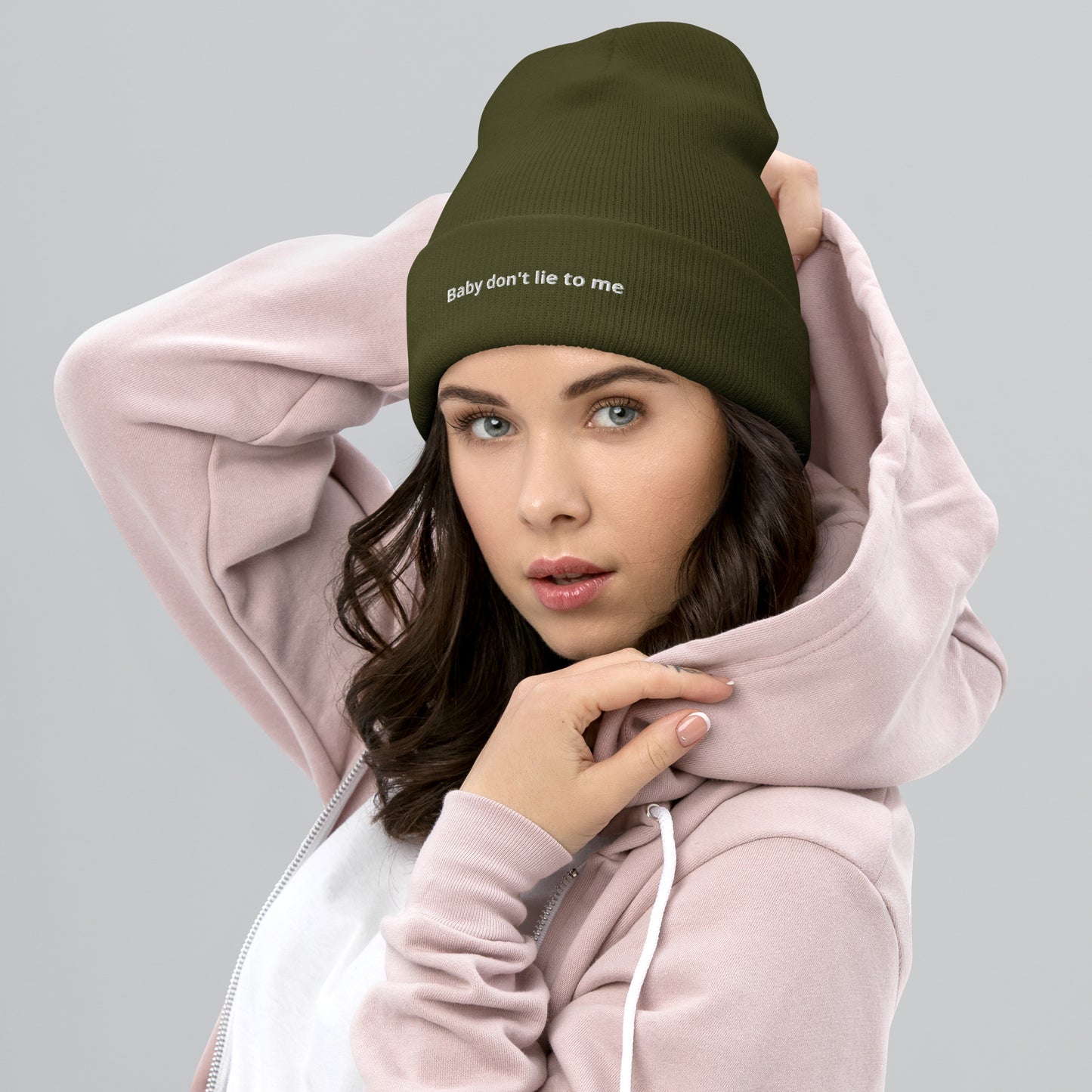 Baby don't lie to me - Cuffed Beanie