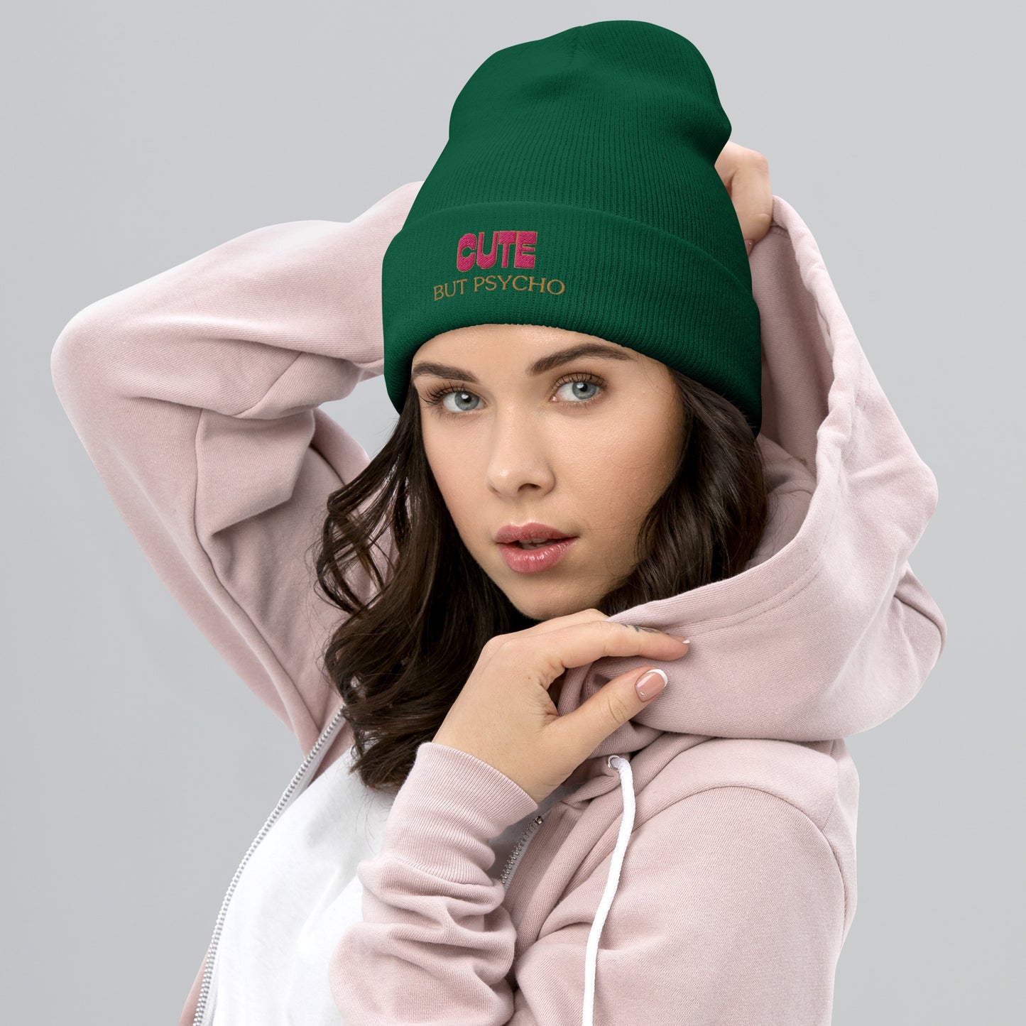 Cute But Psycho - Cuffed Beanie