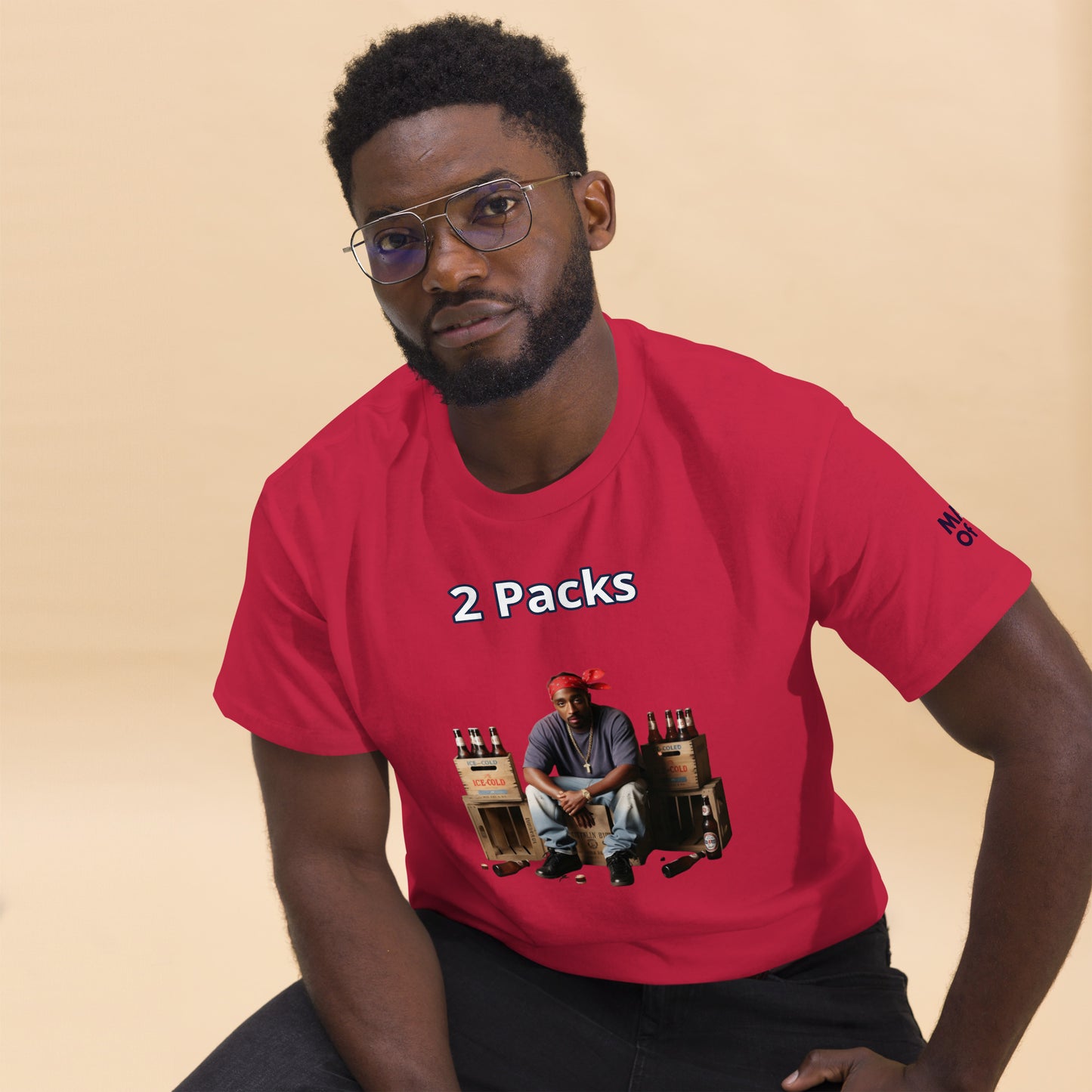 Two Packs- Unisex Crewneck T-shirt