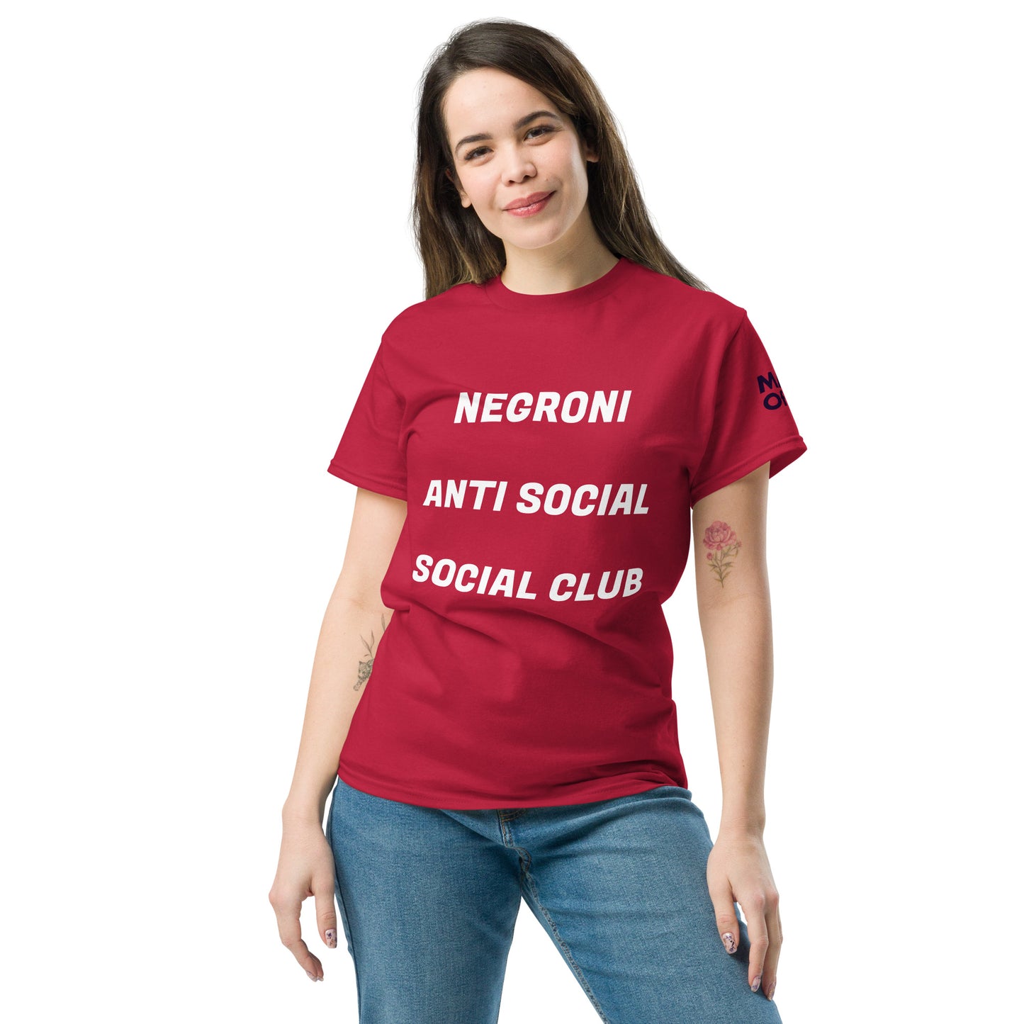 Negroni anti social - Unisex Crewneck T-shirt