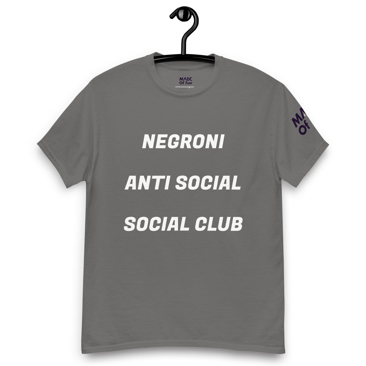 Negroni anti social - Unisex Crewneck T-shirt