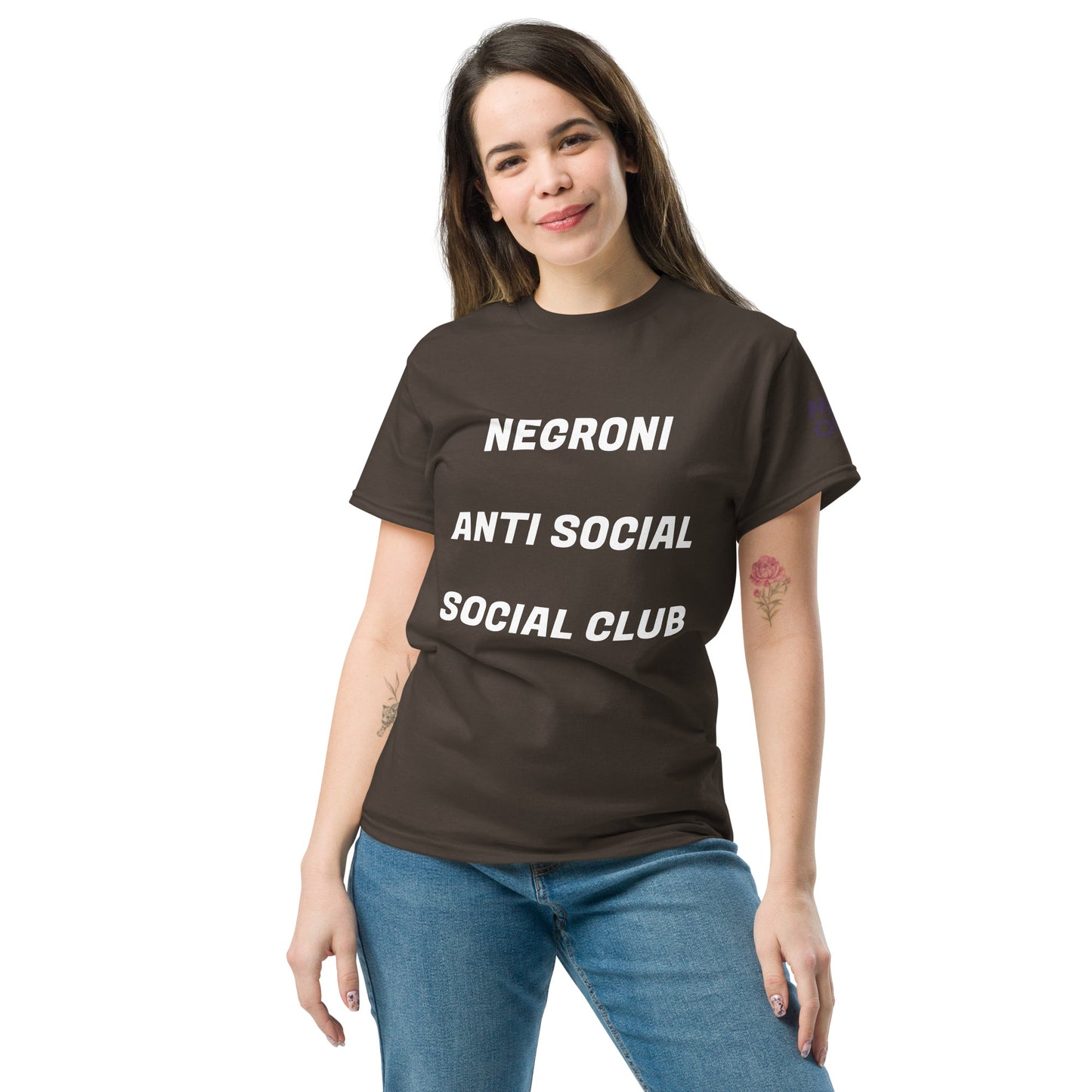 Negroni anti social - Unisex Crewneck T-shirt