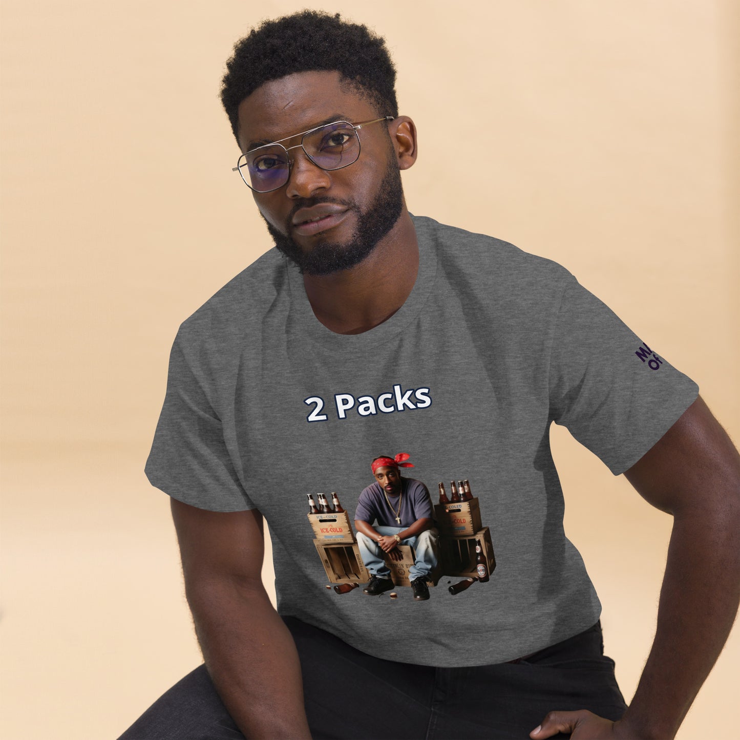 Two Packs- Unisex Crewneck T-shirt