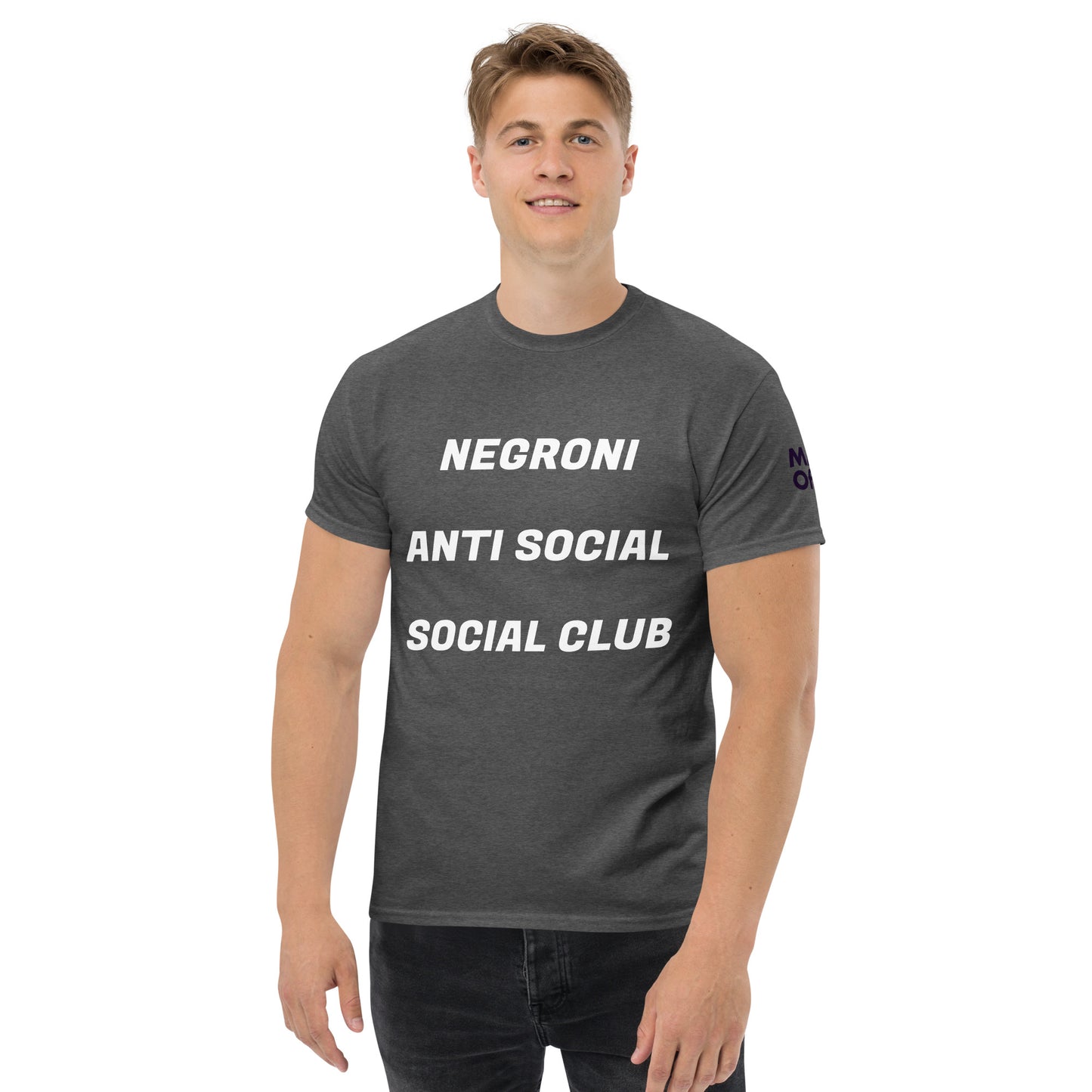 Negroni anti social - Unisex Crewneck T-shirt