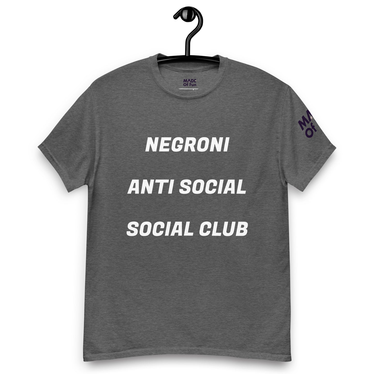 Negroni anti social - Unisex Crewneck T-shirt