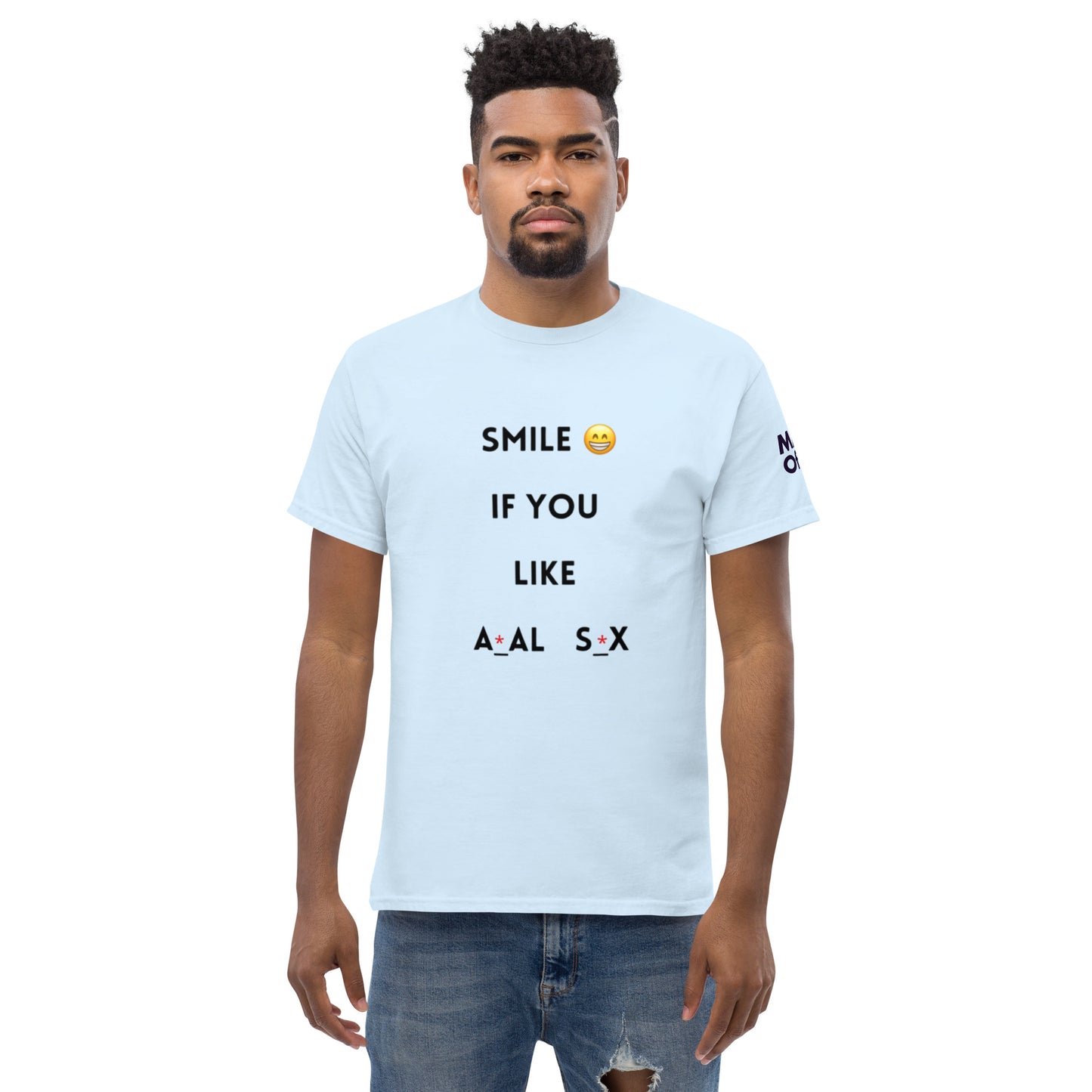 SMILE ANA* S*X Unisex Crewneck T-shir