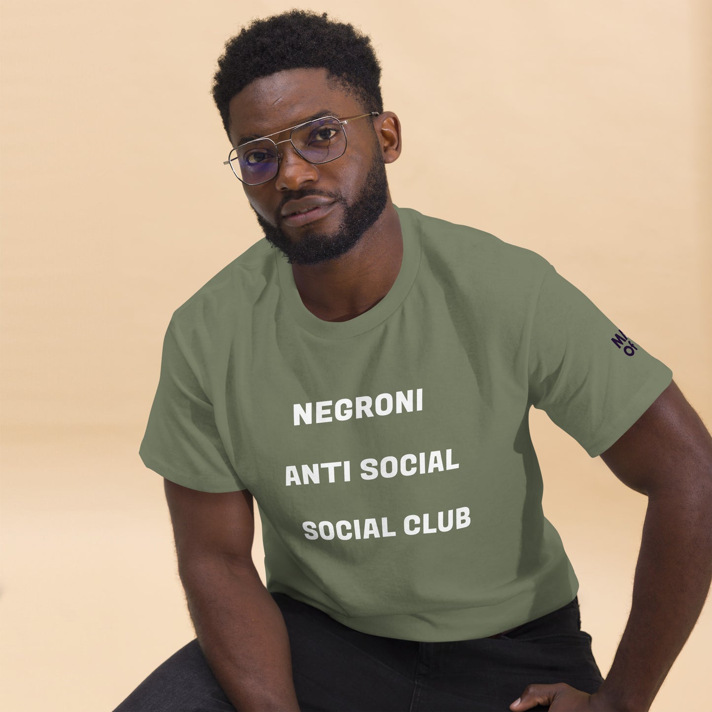 Negroni anti social - Unisex Crewneck T-shirt