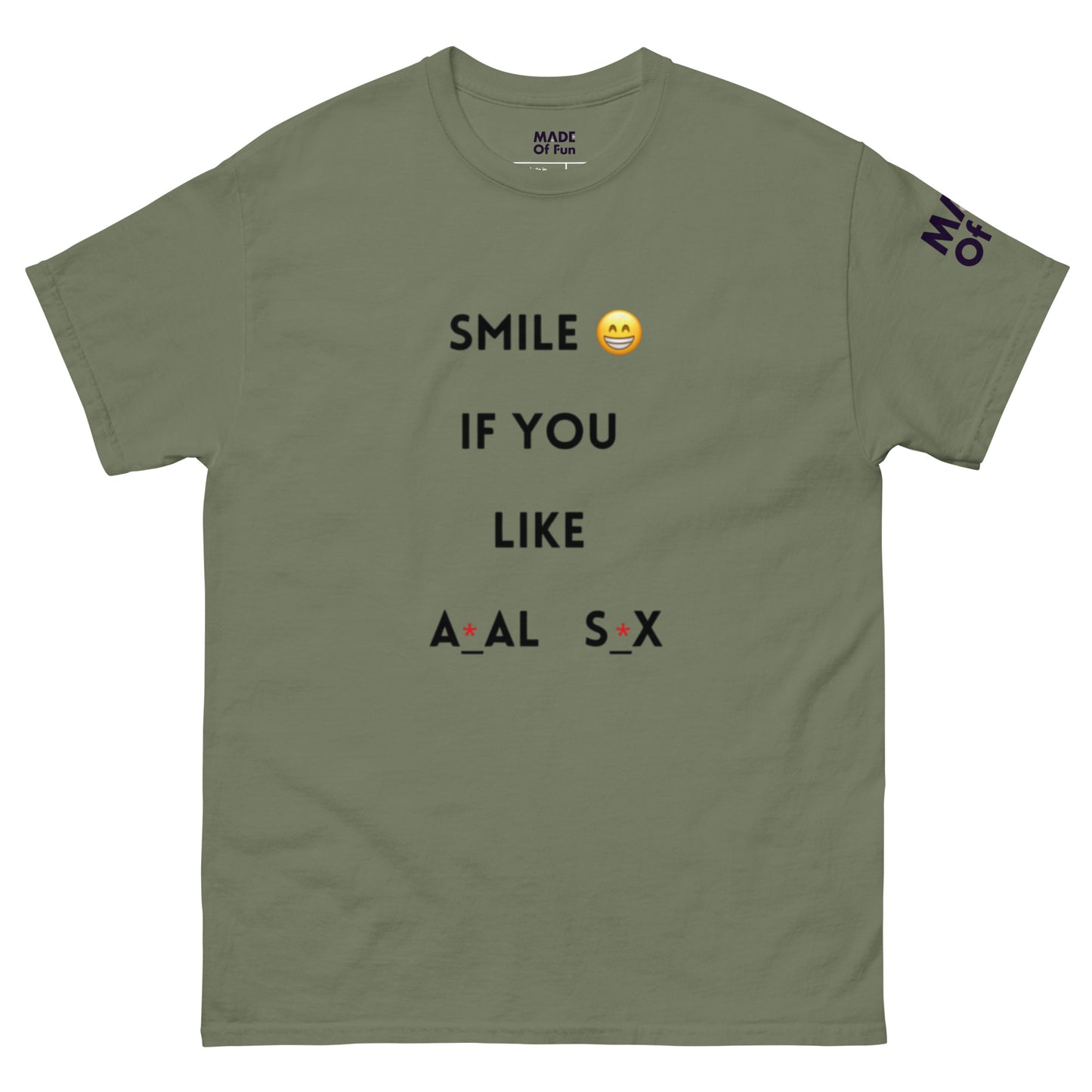 SMILE ANA* S*X Unisex Crewneck T-shir