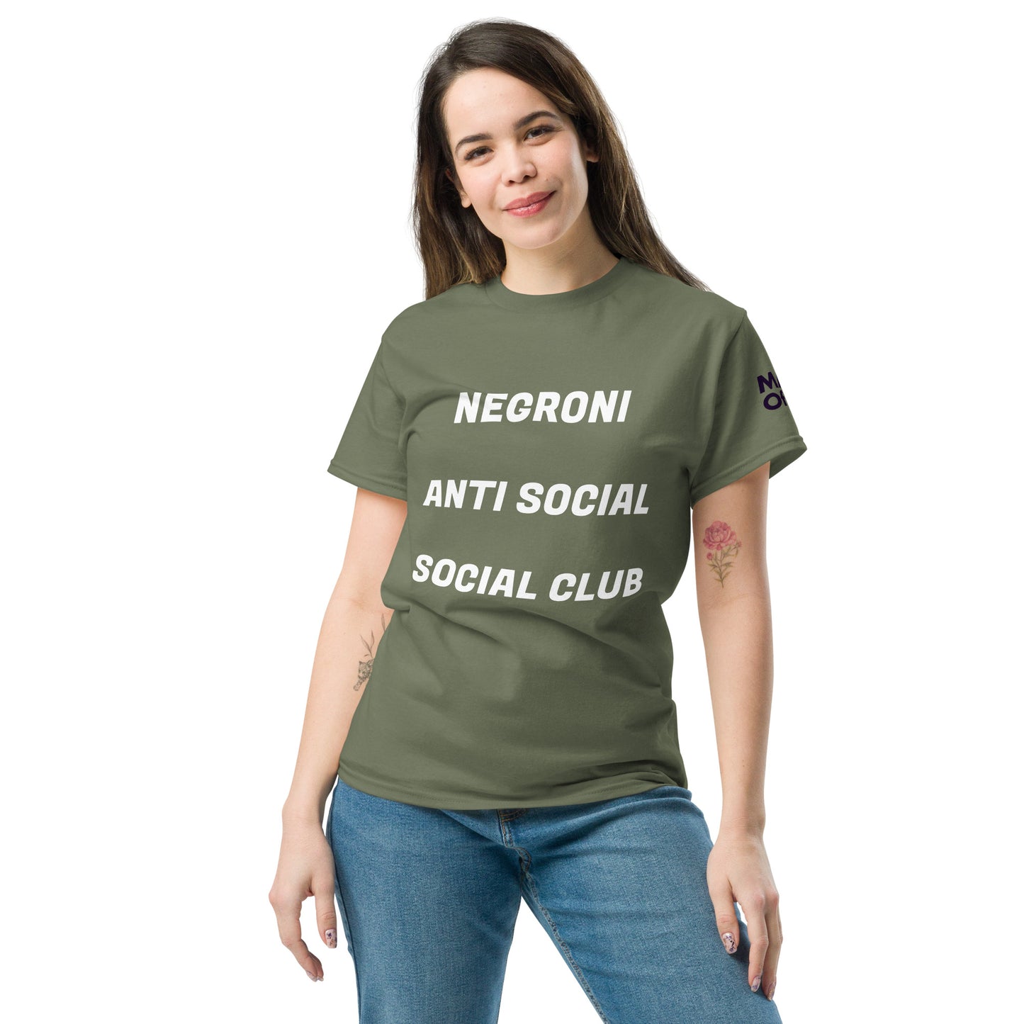 Negroni anti social - Unisex Crewneck T-shirt