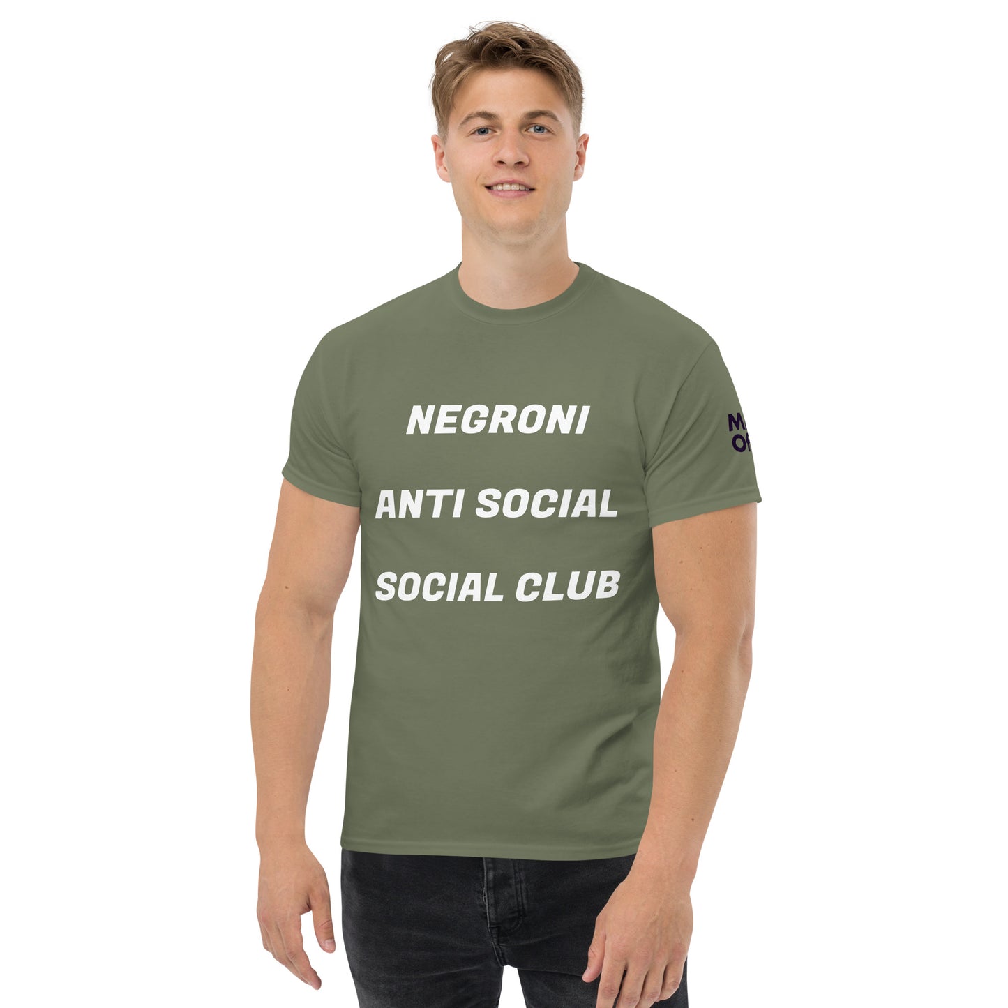 Negroni anti social - Unisex Crewneck T-shirt