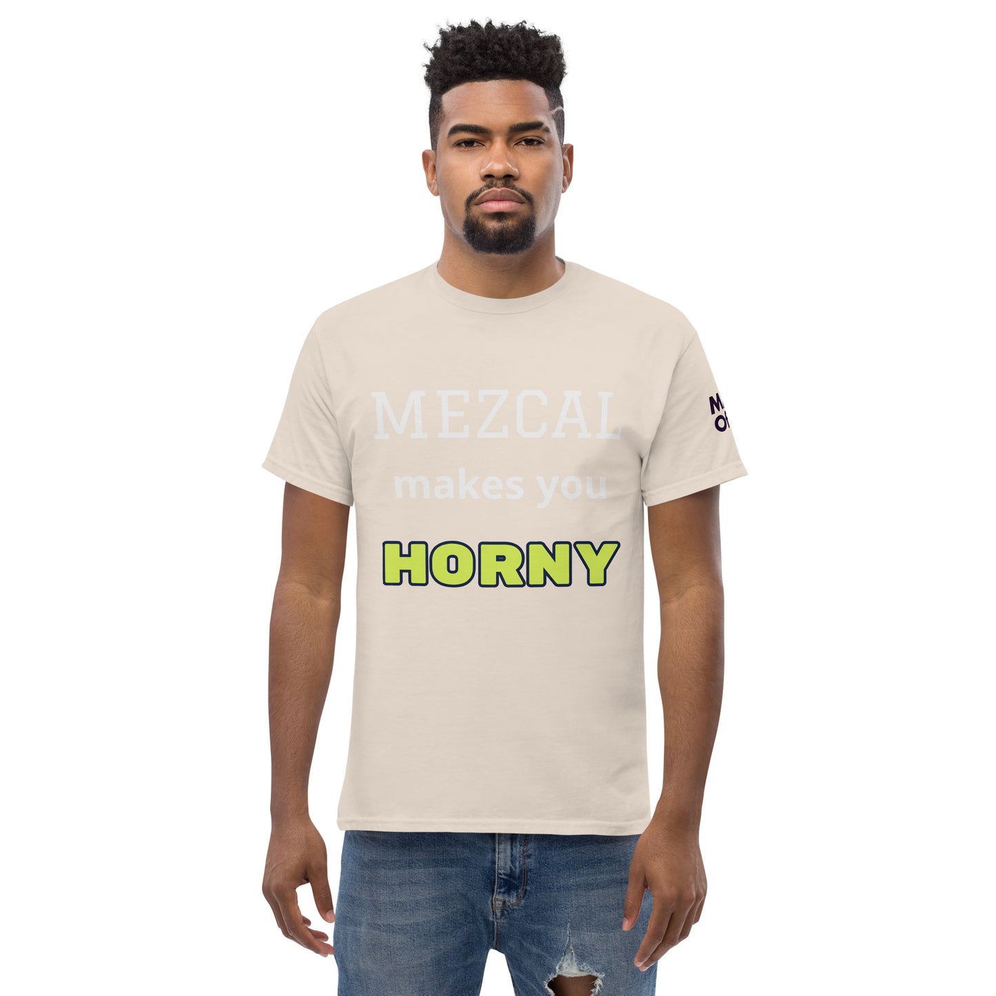 MEZCAL makes you HORNY - Unisex Crewneck T-shirt