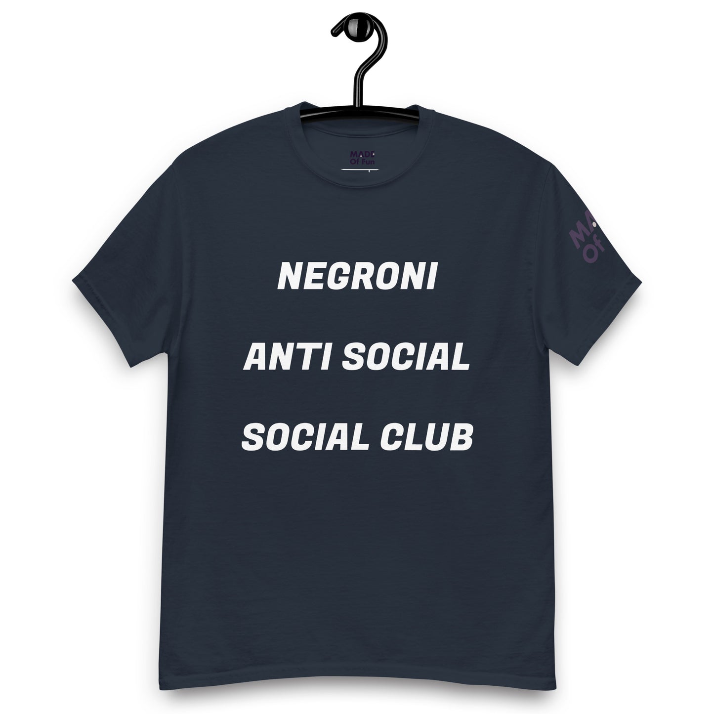 Negroni anti social - Unisex Crewneck T-shirt