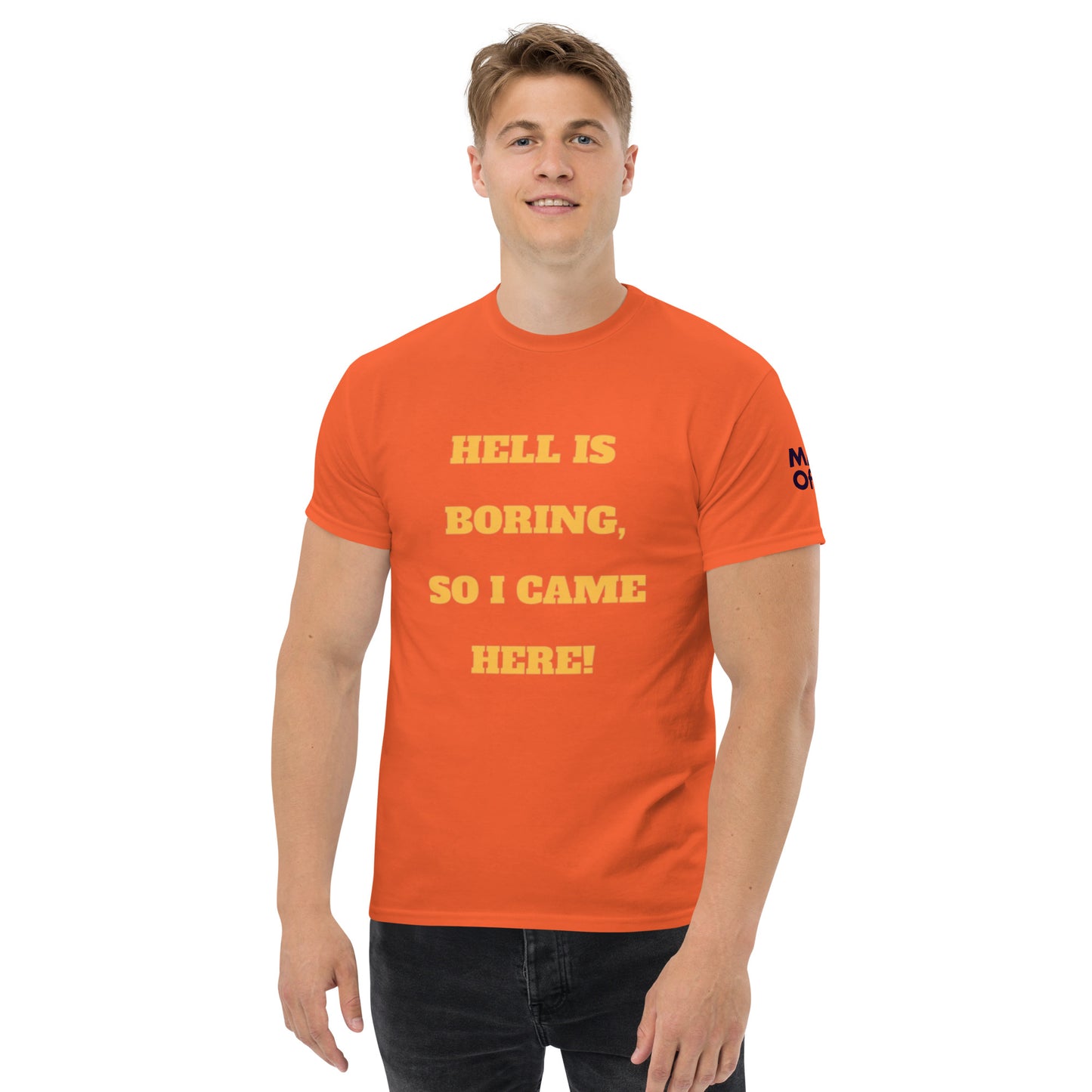 Hell Is Boring - Unisex Crewneck T-shirt