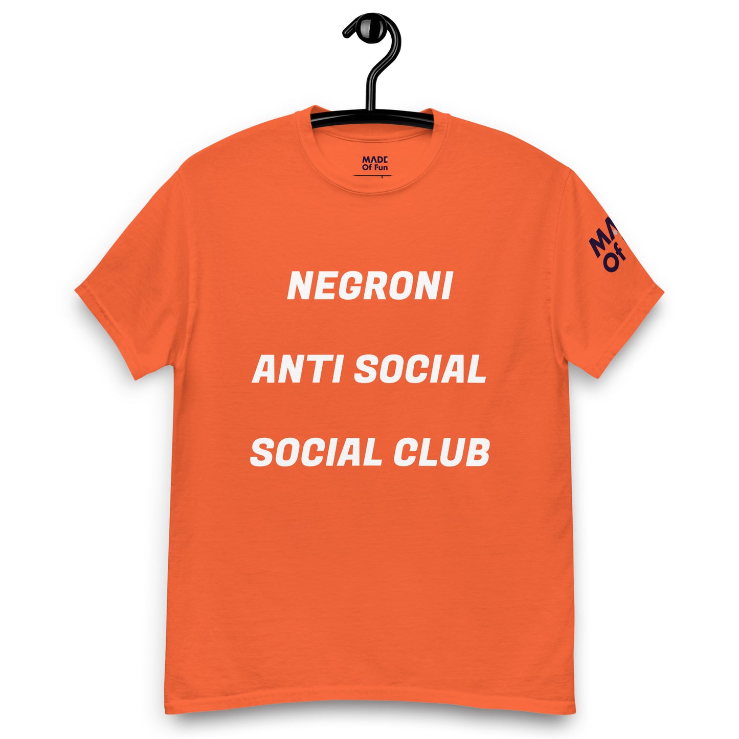 Negroni anti social - Unisex Crewneck T-shirt