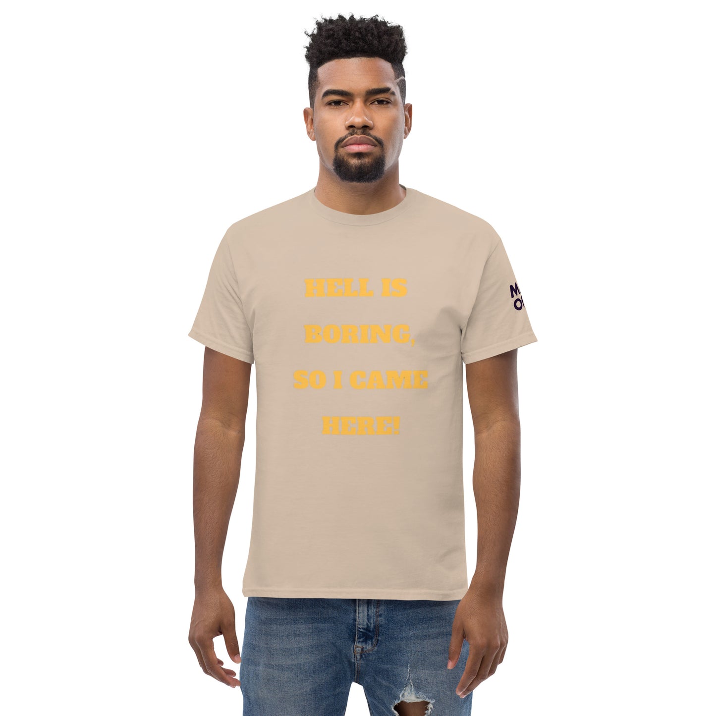 Hell Is Boring - Unisex Crewneck T-shirt