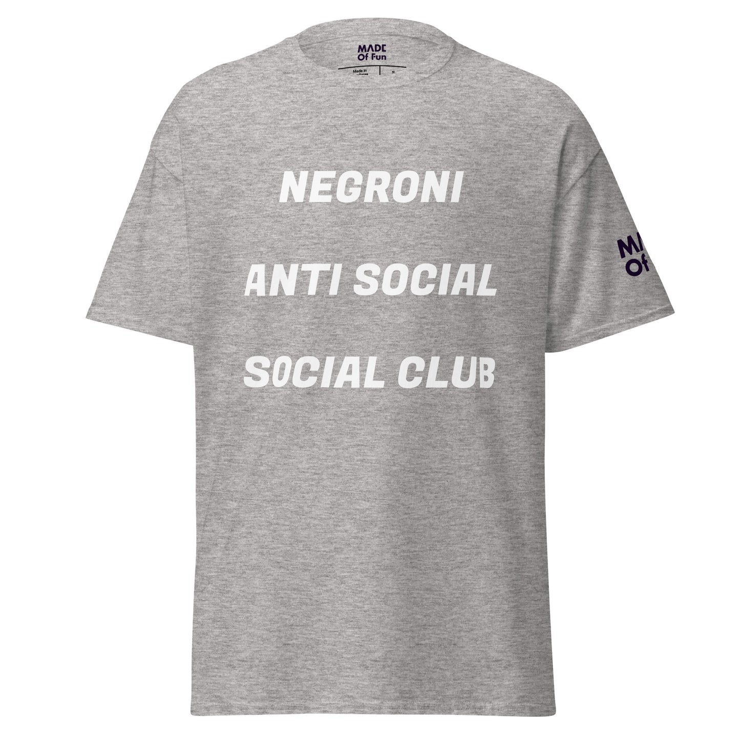 Negroni anti social - Unisex Crewneck T-shirt