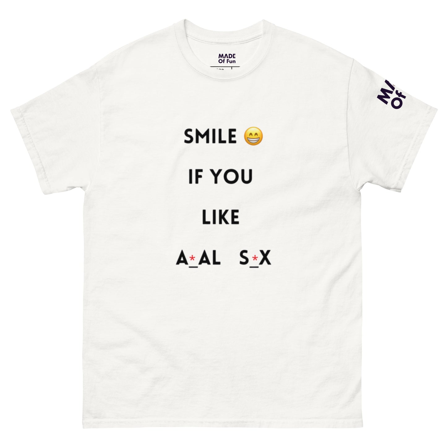 SMILE ANA* S*X Unisex Crewneck T-shir