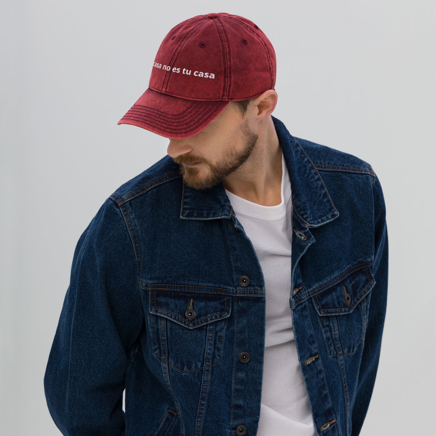 Mi casa no es tu casa - Vintage Cotton Twill Cap