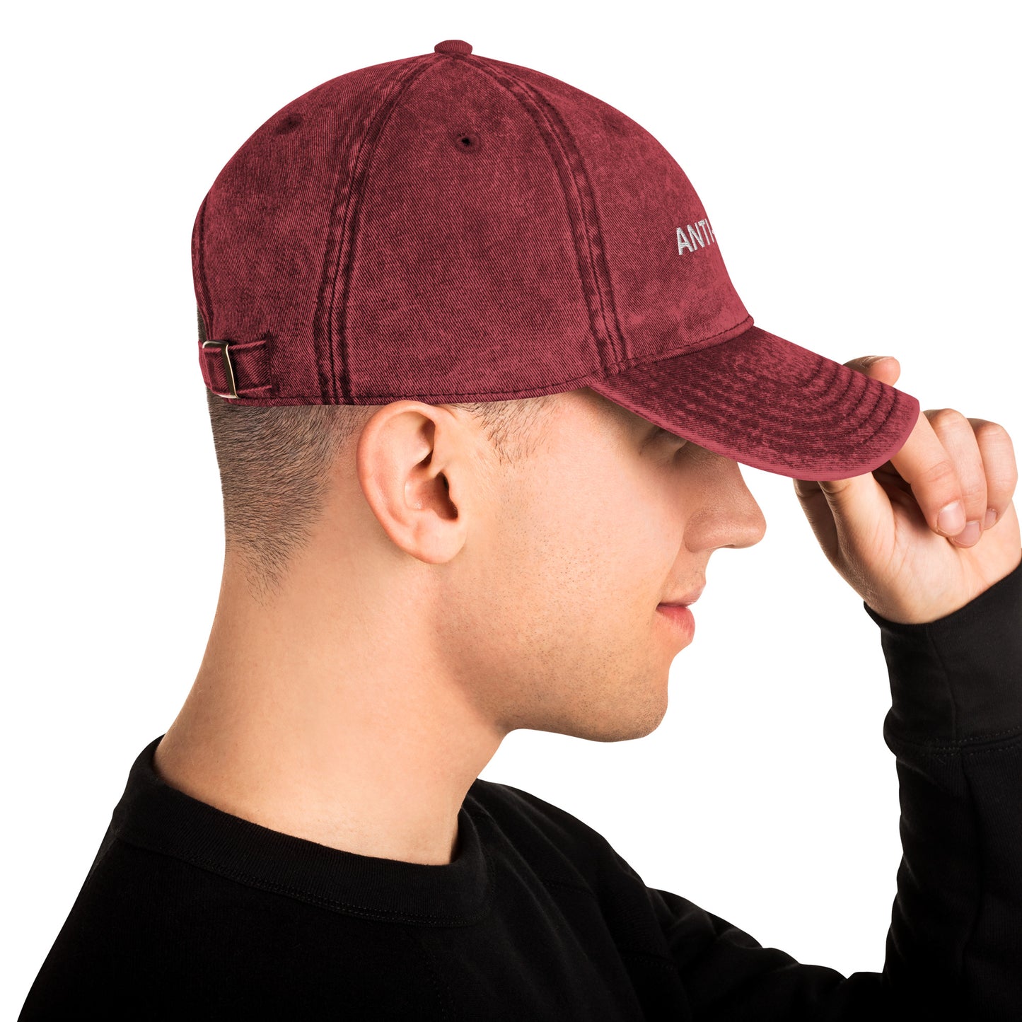 ANTI-SOCIAL - Vintage Cotton Twill Cap