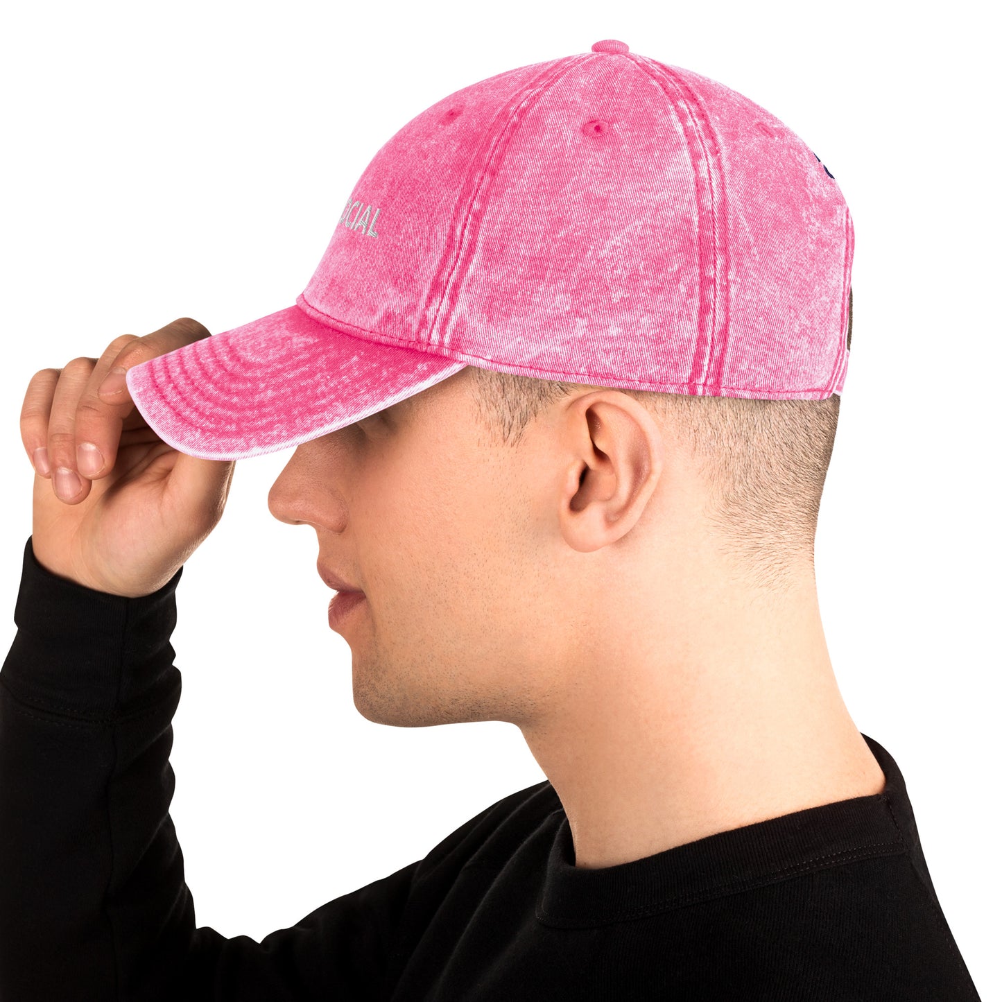 ANTI-SOCIAL - Vintage Cotton Twill Cap