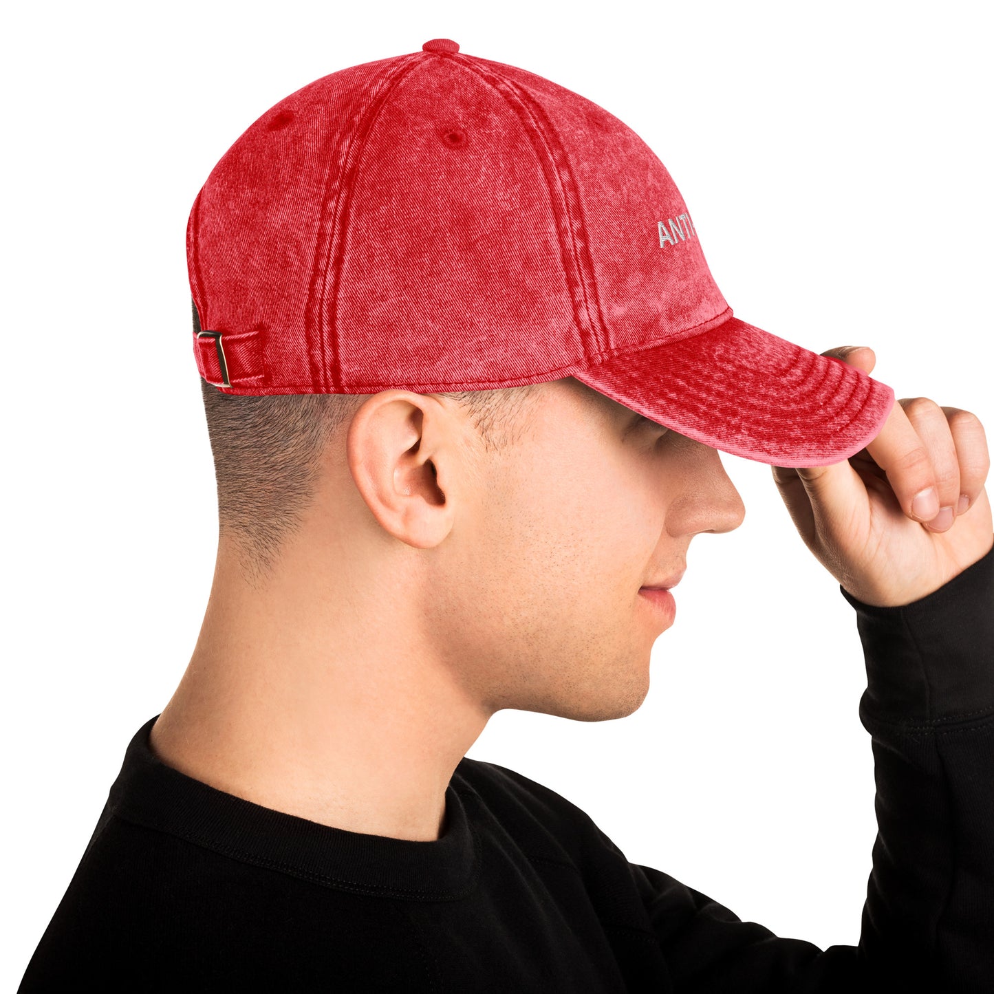 ANTI-SOCIAL - Vintage Cotton Twill Cap